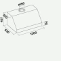 картинка Вытяжка Falmec Zeus 120 PRO от магазина SEFI