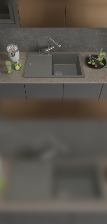картинка Мойка Rivelato LUMO 7850 1-чаш 780*500 Титан 802 от магазина SEFI