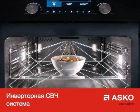 картинка Встраиваемая микроволновая печь Asko OM64BSH от магазина SEFI