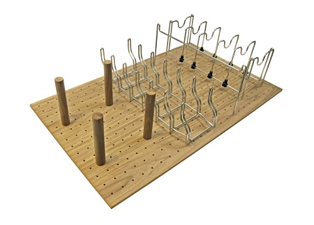 картинка Деревянный лоток WoodLine для кастрюль и сковородок в ящики Blum Tandembox, 900 мм, дуб от магазина SEFI