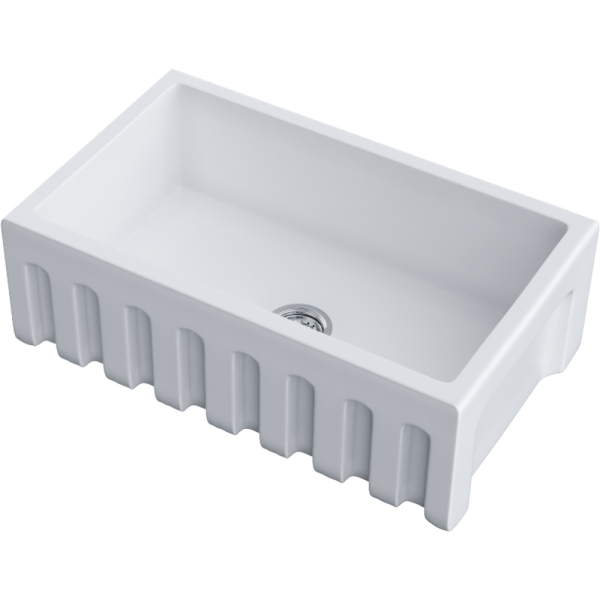картинка Мойка Omoikiri Mikura 76-WH Natceramic/белый от магазина SEFI