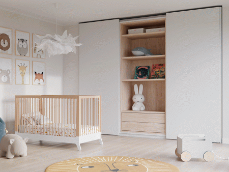 картинка Кронштейны для 2-х дверного шкафа, расст. от пола до края двери 17мм от магазина SEFI