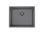 картинка Мойка KOMBINO 50 MONARCH ANTRACITE SAT-90 542X442X195 U  в компл. с выпуском без сифона, от магазина SEFI