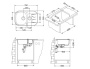 картинка Мойка Alveus WAVE 20 черный 760X5001X, в компл.с сиф. 1127251 от магазина SEFI