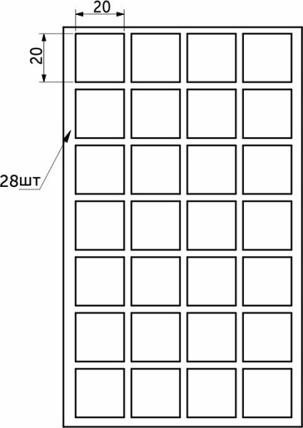 картинка Подкладка самоприлипающая фетровая прорезиненная 20 х 20мм (1упак.=28шт), черная, Folmag магазин SEFI являющийся официальным дистрибьютором в России  картинка Подкладка самоприлипающая фетровая прорезиненная 20 х 20мм (1упак.=28шт), черная, Folmag от магазина SEFI