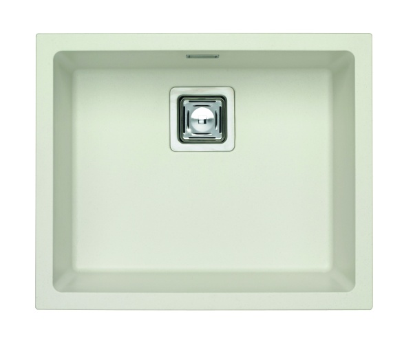 картинка Мойка Alveus QUADRIX 50 GRANITAL+ ARCTIC-G11M 560X460X200 с сифоном 1133398, от магазина SEFI