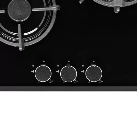 картинка Газовая варочная панель KRONA FIERO 45 BL магазин SEFI являющийся официальным дистрибьютором в России  картинка Газовая варочная панель KRONA FIERO 45 BL от магазина SEFI