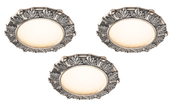 картинка Комплект: 3 светодиодных светильника Acanthus Set 3 3.40Вт, 230/12В, свет натуральный, кабель античное серебро магазин SEFI являющийся официальным дистрибьютором в России  картинка Комплект: 3 светодиодных светильника Acanthus Set 3 3.40Вт, 230/12В, свет натуральный, кабель античное серебро от магазина SEFI