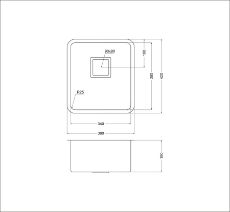 картинка Мойка Oulin 362, поверхность сатин от магазина SEFI