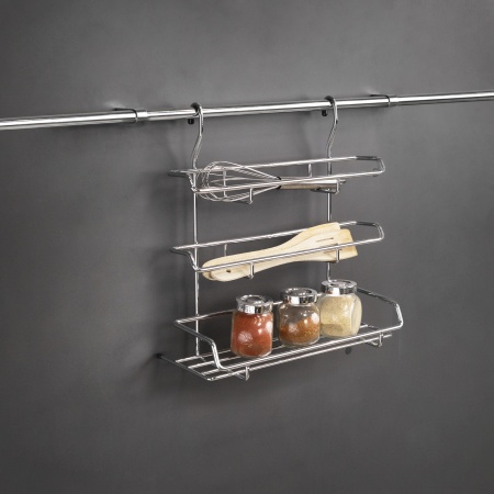 картинка Корзина на трубу d16 для бумаги и плёнки CWJ215 хром AKS от магазина SEFI