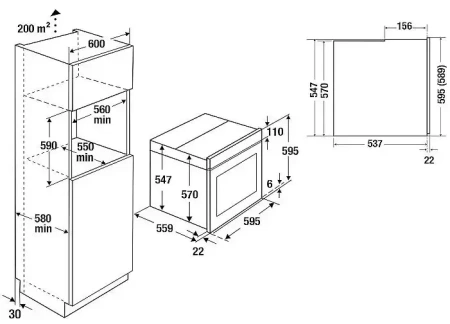 картинка Комбинированный духовой шкаф с паром Kuppersbusch BD 6340.0 S5 Black Velvet от магазина SEFI