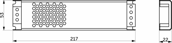 картинка Блок питания Indoor 150W/12V, серия 3, AKS от магазина SEFI