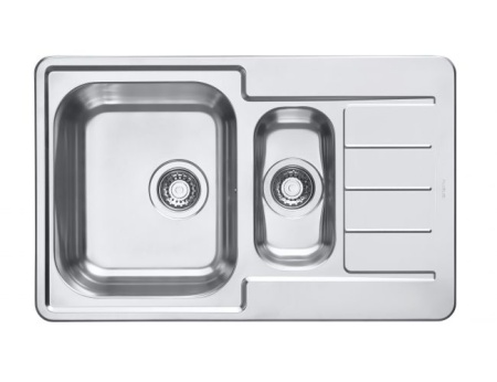 картинка Мойка ALVEUS LINE MAXIM 70 SAT-90 795X505 в компл. с сифоном 1130555, от магазина SEFI