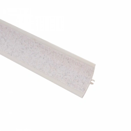 картинка Плинтус ПВХ к столешнику LР кашемир белый (193) EL-MECH-PLAST (1шт=3м.п.) от магазина SEFI