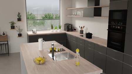 картинка Смеситель для мойки ALVEUS ZINA CHR - G05M от магазина SEFI