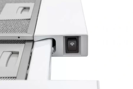 картинка Встраиваемая вытяжка KRONA Kamilla slim 600 white (1 мотор) от магазина SEFI