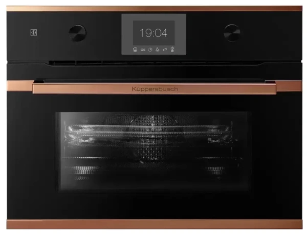картинка Компактный духовой шкаф с микроволнами Kuppersbusch CBM 6350.0 S7 Copper от магазина SEFI