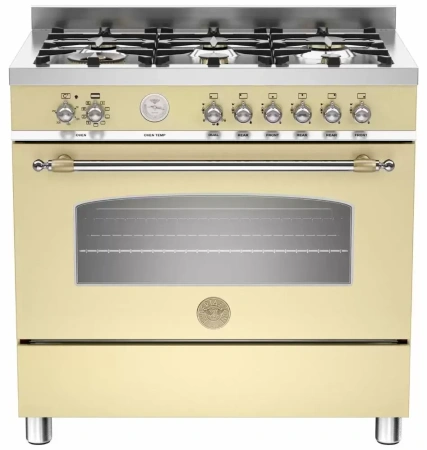 картинка Варочный центр Bertazzoni HER90 6 MFE S CR T от магазина SEFI