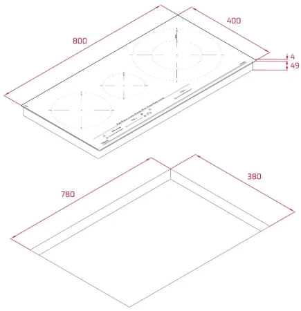картинка Индукционная варочная панель Teka IZC 83620 MST BLACK от магазина SEFI