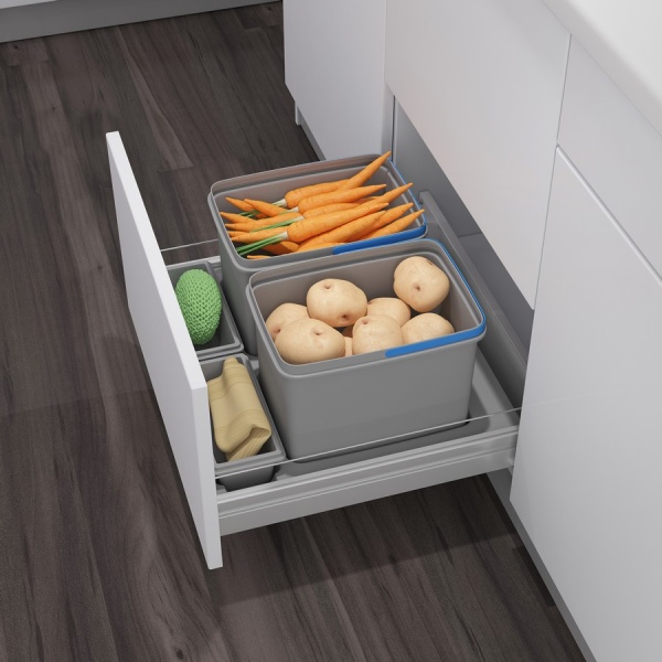 картинка Система сортировки PRACTIKO 2 для выдвижного ящика Blum Tandembox глубиной 500 мм магазин SEFI являющийся официальным дистрибьютором в России  картинка Система сортировки PRACTIKO 2 для выдвижного ящика Blum Tandembox глубиной 500 мм от магазина SEFI