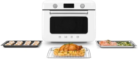 картинка Мини-печь с паром Smeg COF01WHEU от магазина SEFI