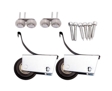 картинка Комплект роликов SENATOR открытый для 1 раздвижной двери AKS 60 кг для узкой сис-мы от магазина SEFI