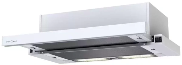 картинка Вытяжка Krona VENDY 600 WHITE (1 мотор) от магазина SEFI