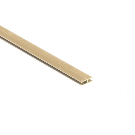 картинка Профиль ПВХ Н-4 беж соединительный (66) El-mech-plast (1шт=2м.п) от магазина SEFI