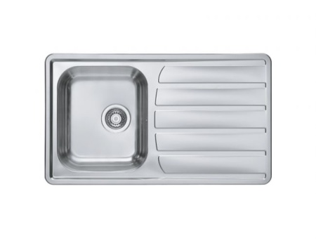 картинка Мойка ALVEUS ZOOM 30 MAXIM SAT-90 860X500 в компл. с сифоном 1130551, от магазина SEFI