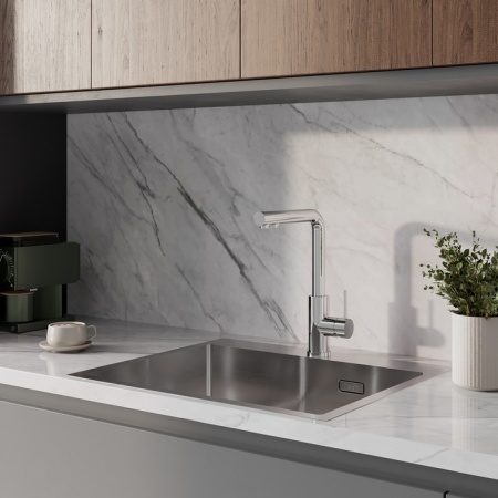 картинка Смеситель для кухни с фильтром, хром, Rule, IDDIS, RULSBLFi05 от магазина SEFI