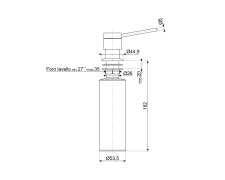 картинка Дозатор SMEG KITDS от магазина SEFI
