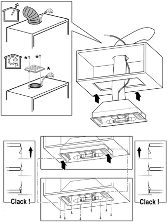 картинка Встраиваемая вытяжка Smeg KSG70HE от магазина SEFI