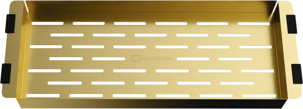 картинка Коландер СО-06-LG нерж.сталь/светлое золото от магазина SEFI