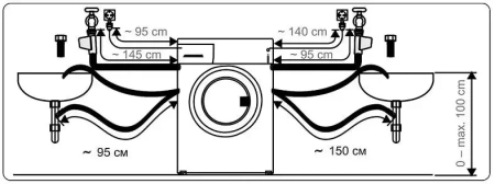 картинка Отдельностоящая стиральная машина с паром Korting KWM 58LS1297 от магазина SEFI