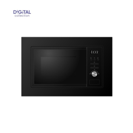 картинка Встраиваемая микроволновая печь с грилем HiSTORY MIH 28BG MBK Черная от магазина SEFI