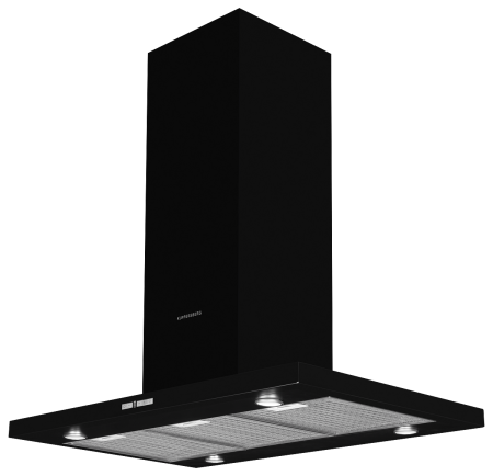 картинка Островная вытяжка DUDL 4 BL от магазина SEFI