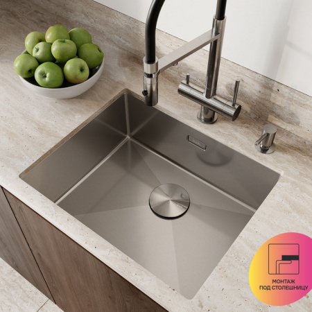 картинка Мойка для подстольного монтажа, Edifice, IDDIS, EDI54S0i77 от магазина SEFI