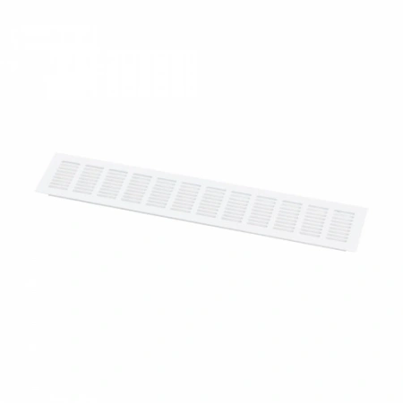 картинка Решетка вентиляционная 480х80мм белая алюминий AKS от магазина SEFI