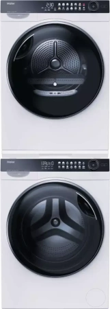 картинка КОЛОННА ИЗ СТИРАЛЬНОЙ И СУШИЛЬНОЙ МАШИН HAIER 378 10+10 КГ от магазина SEFI