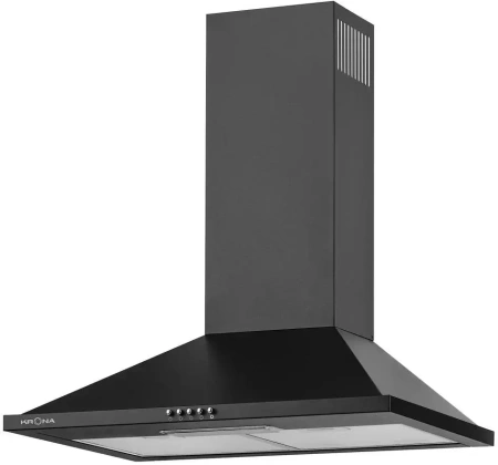 картинка Вытяжка Krona BELLA 600 BLACK push button от магазина SEFI