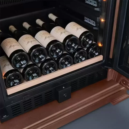 картинка Винный шкаф Meyvel MV77PRO-KBT2 (Итальянский орех) от магазина SEFI