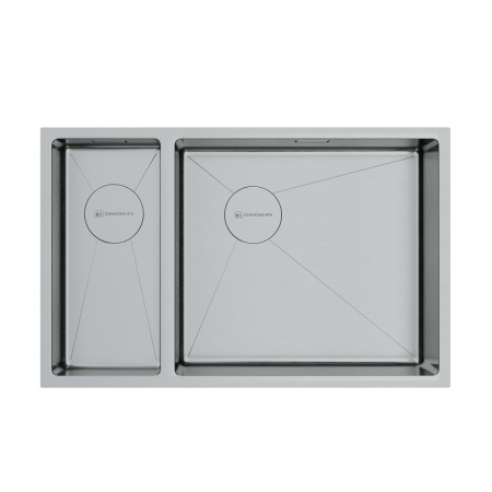 картинка Мойка Omoikiri Taki 69-2-U/IF-R Side-IN нерж. сталь/нержавеющая сталь от магазина SEFI