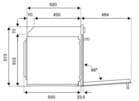 картинка Духовой шкаф Bertazzoni F6011MODVLX от магазина SEFI
