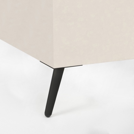 картинка Опора меб. конусная h150 наклонная, черный AKS от магазина SEFI