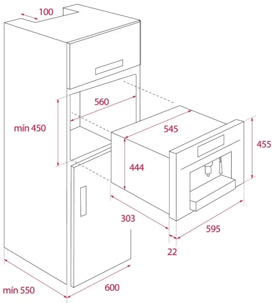 картинка Встраиваемая кофемашина Teka CLC 835 MC WHITE-SS от магазина SEFI