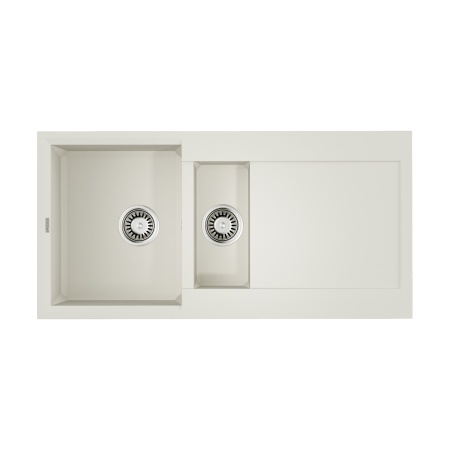 картинка Omoikiri Sakaime 100-2-WH Tetogranit/белый от магазина SEFI