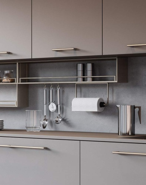 картинка Интерьерные стеллажные Система FLAG Модуль 180x600мм, 1 полка, нержавеющая сталь магазин SEFI являющийся официальным дистрибьютором в России  картинка Интерьерные стеллажные Система FLAG Модуль 180x600мм, 1 полка, нержавеющая сталь от магазина SEFI