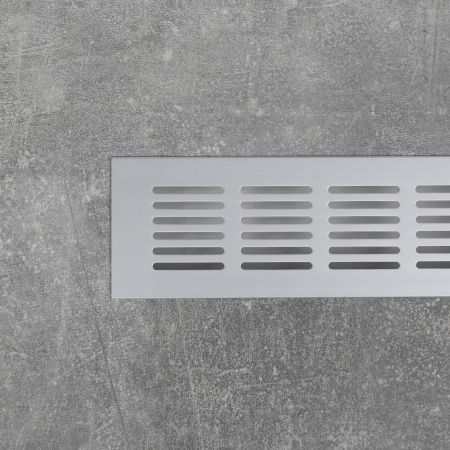 картинка Решетка вентиляционная 250х60мм серебро алюминий AKS магазин SEFI являющийся официальным дистрибьютором в России  картинка Решетка вентиляционная 250х60мм серебро алюминий AKS от магазина SEFI