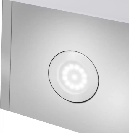 картинка Вытяжка MAUNFELD Mersey 90 белый\вставка сатин от магазина SEFI