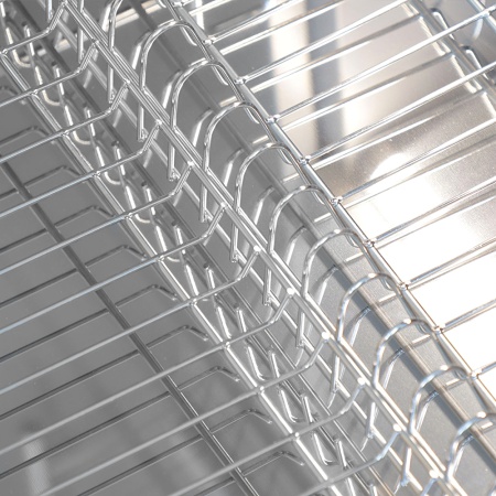 картинка Выдвижная сушка для посуды QUADRO, на фасад 600 мм, цвет - хром от магазина SEFI